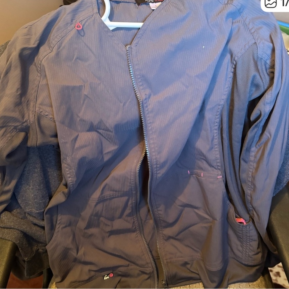 Koi scrub jacket